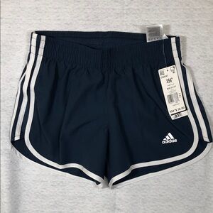 NWT Adidas Women's Dark Blue Athletic Shorts Sz XS (A1)